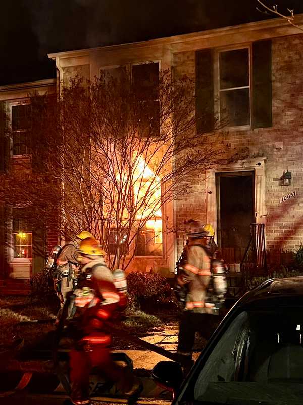 One Taken To Burn Center After Kitchen Fire Tears Through Montgomery County Home