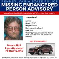 <p>James Mull's Missing Person poster.</p>