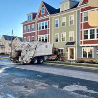 Trash Truck Causes Minor Damage After Crashing Into Maryland Home