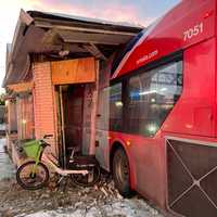 Bus Driver Critical After Crashing Into Maryland Building (DEVELOPING)