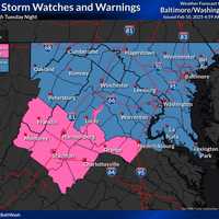 <p>The initial warnings on Monday.</p>