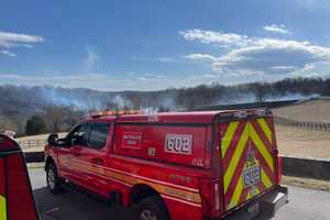 15 Acres Of Land On Fire In Loudoun County (DEVELOPING)