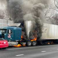 Fiery Crash Shuts Down I-66 In Fairfax County, Sends One To Hospital: Fire Officials