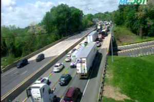 Tow Truck Sparks Five-Car Crash On I-495, Hospitalizing Two: State Police