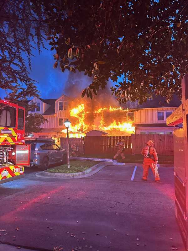 Overnight Townhouse Fire In Maryland Displaces 13 People, Pets, Officials Say