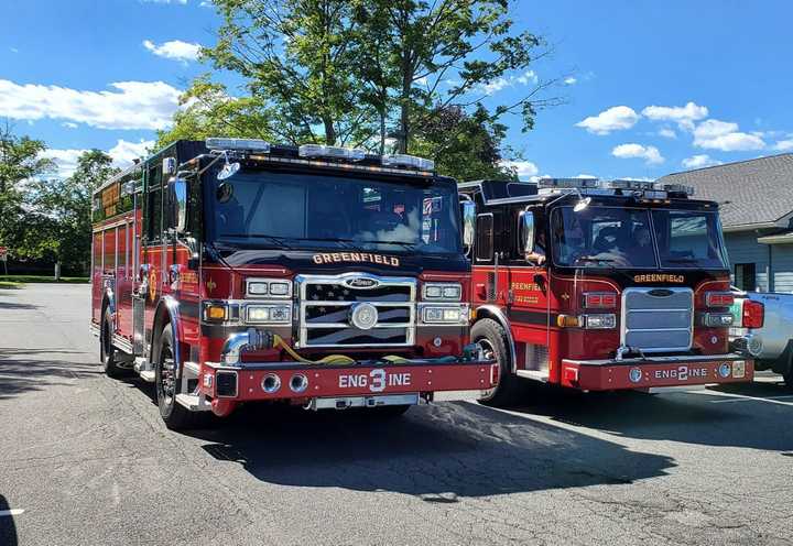 Greenfield fire trucks