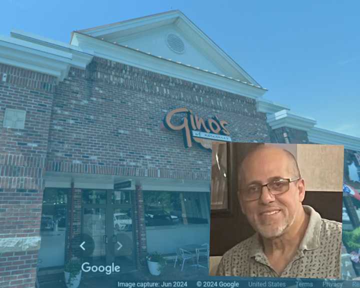 Gino's of Nesconset where Sal Polizzi (pictured) was stabbed to death by a coworker, Paul Albinagorta, according to the Suffolk County District Attorney's Office.