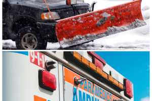 HIT-RUN: Snow Plow Side-Swipes Ambulance In Lititz, Police Say