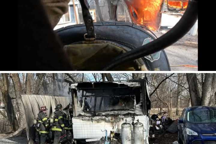 Firefighter Burned Battling Fiery Mobile Home Blaze In Franklin County: Officials