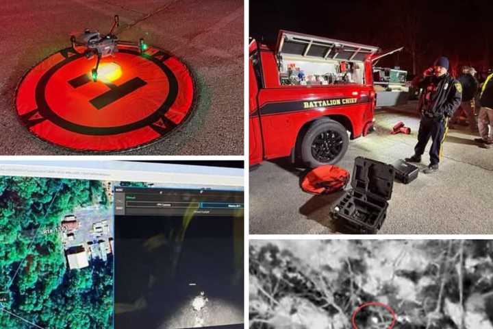 Dramatic Dementia Patient Rescue With Thermal Drone In Freezing PA Woods