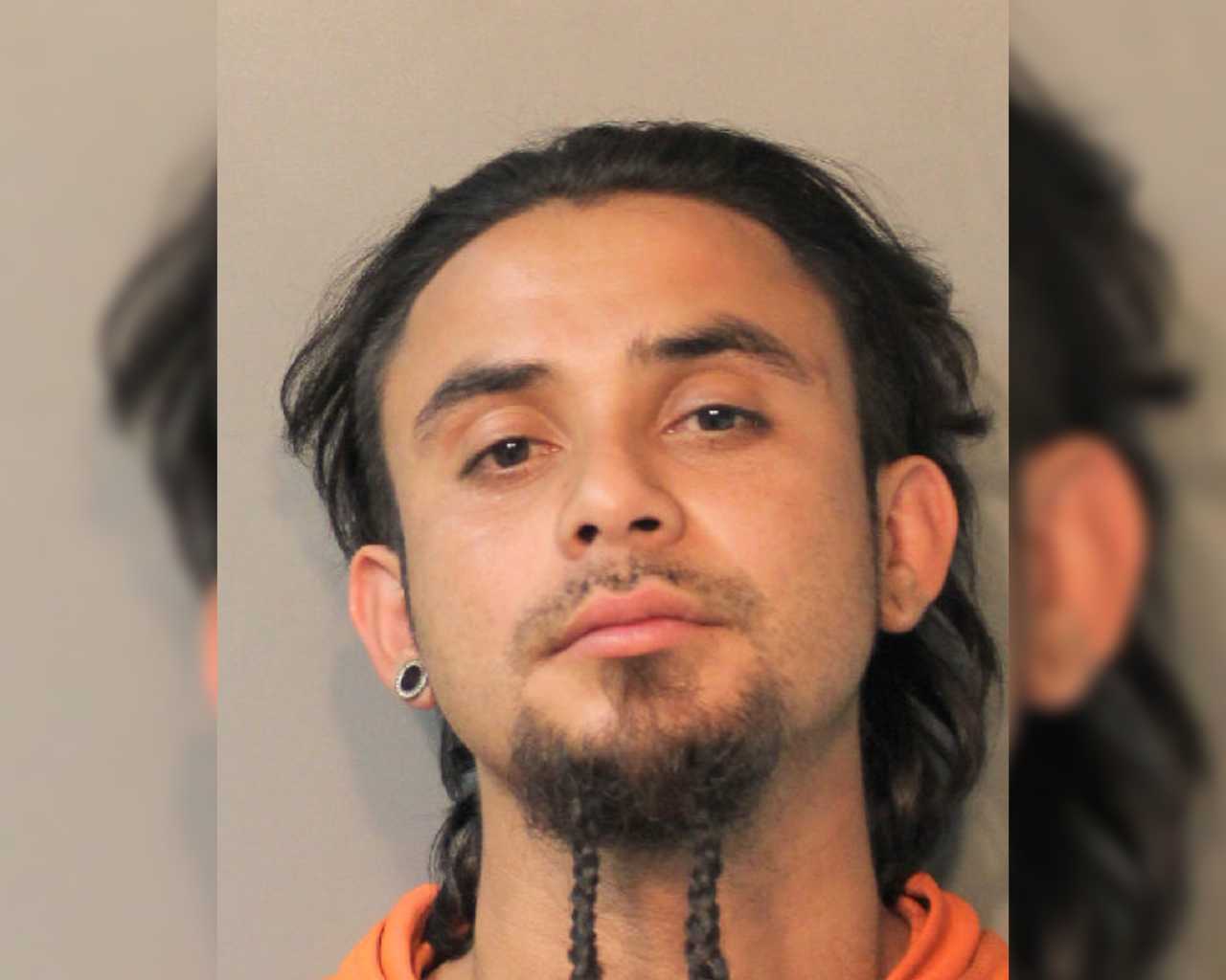 Sergio Ariel Guevara, 27, of New Cassel, stabbed a taxi driver during an argument in Westbury before being arrested when he returned to the scene, police say. Sergio Ariel Guevara, 27, of New Cassel, stabbed a taxi driver during an argument in Westbury before being arrested when he returned to the scene, police say.