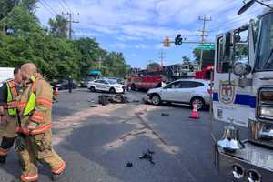 Motorcyclist Critically Injured In Crash With SUV During Rush Hour In DMV: Officials