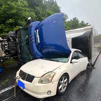 Tractor-Trailer Overturns, Shuts Down I-270 During Monday Morning Commute In Maryland