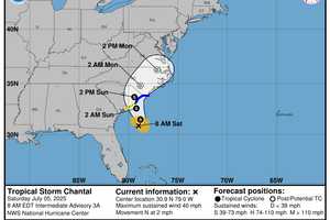 Tropical Storm Chantal Named Off Atlantic Coast: Here's New Projected Path