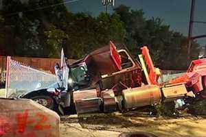 100+ Gallons Of Diesel Spill After Tractor-Trailer Overturns On I-295 (PHOTOS)