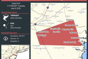 Tornado Warning Issued For Ocean County: Lakewood, Leisure Village, Pine Lake Park In Path