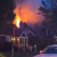 Woman Rescued From Burning Home In Virginia As Flames Shoot From Roof (PHOTOS)