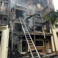 Fast-Moving Fire Causes Partial Roof Collapse In Pikesville Home: Pets Rescued (DEVELOPING)
