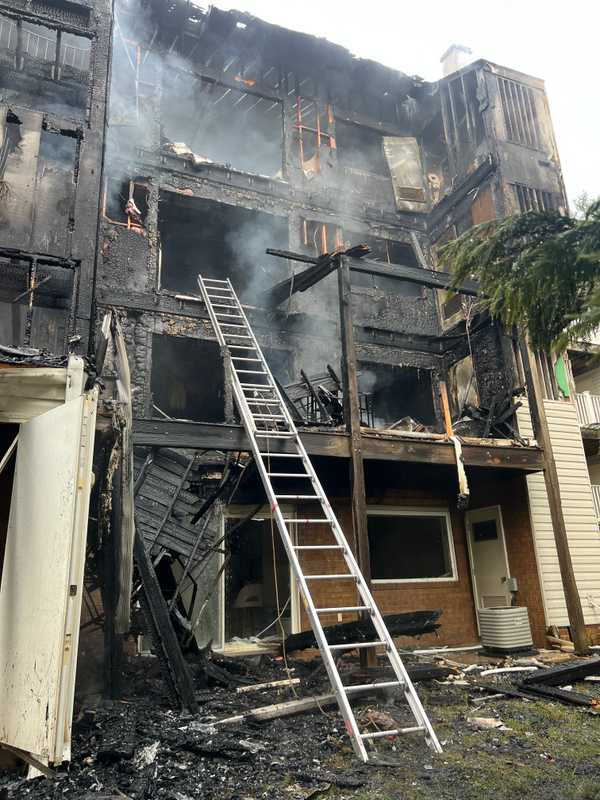 Fast-Moving Fire Causes Roof Collapse In Baltimore County Home: Pets Rescued (DEVELOPING)