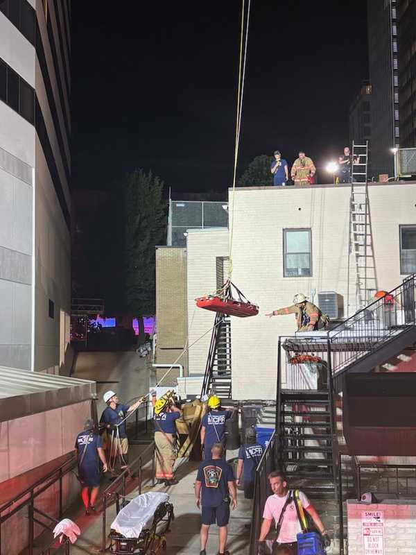 Man Critically Injured In 5-Story Roof  Bethesda Fall As Rescuers Race To Save Him