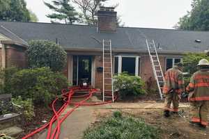 Unconscious Man Pulled From Burning Bethesda Home Rushed To Hospital: Officials (DEVELOPING)