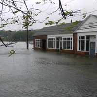 <p>Tidal flooding from Hurricane Irene in Centerport, NY, on August 28, 2011.
  
</p>