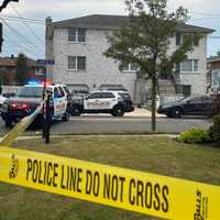 <p>At the scene in Hackensack.</p>