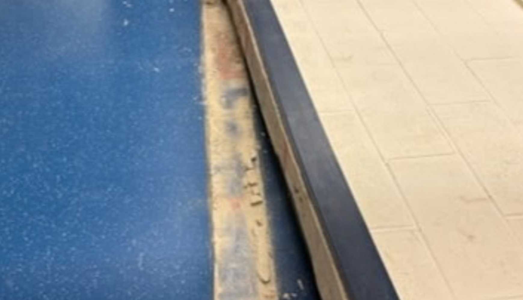 
After the locker room collapse.
