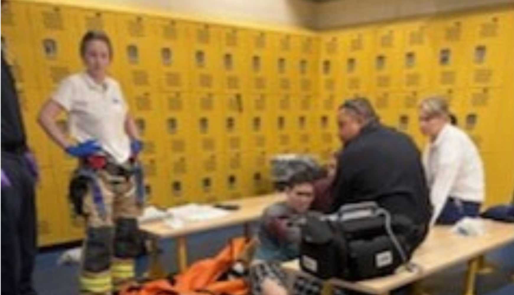 
Yakata at the scene with responders.
