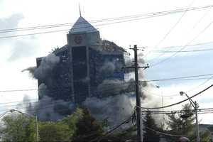Video Shows Sheraton Crossroads Implosion