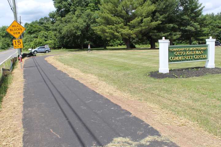 A new pedestrian walkway in Montgomery.