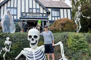 NJ Dad Spends Months Setting Up Next-Level Halloween Display