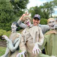 Ridgewood Dad Who Just Wanted Trick-Or-Treaters Spends Months Setting Up Halloween Display