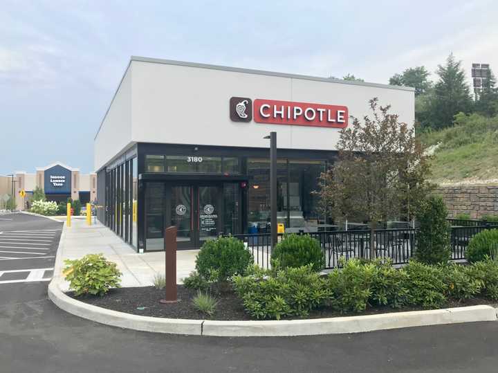 The new Chipotle location at 3180 Crompond Rd. in Yorktown.&nbsp;