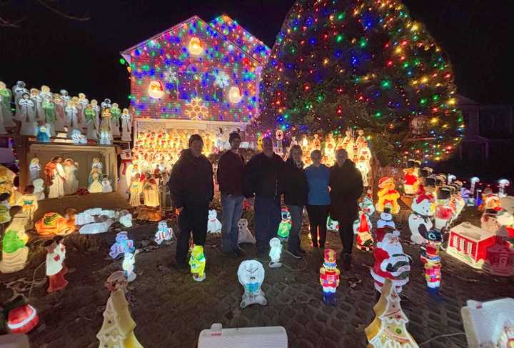 The Tamburros, the Hawthorne first responder family behind Lights on Lafayette.