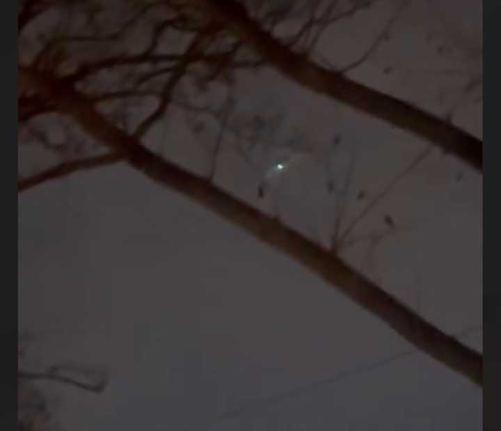 Drone spotted flying over Teaneck on Tuesday night.