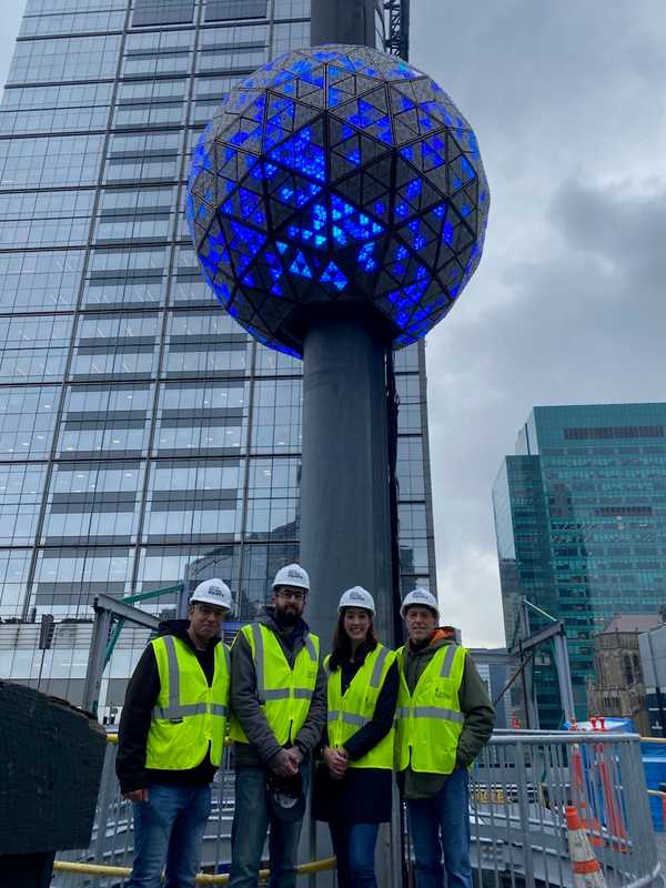 Behind The Glitter: Port Jervis Company Creates Tiles For Times Square New Year's Eve Ball Drop