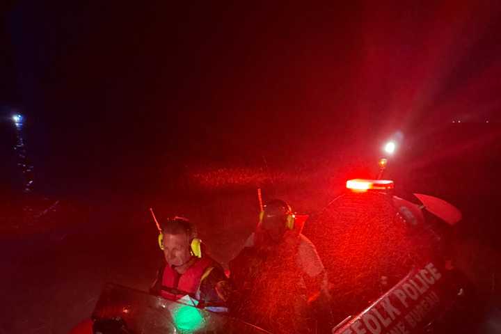 Family With 2-Year-Old Rescued After Boat Runs Aground Near Fire Island