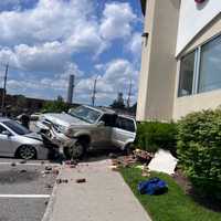 Woman, 84, Extricated After Car Ends Up On Top Of Another Vehicle In Fair Lawn