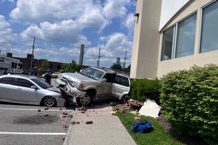 Woman, 84, Extricated After Car Ends Up On Top Of Another Vehicle In Fair Lawn