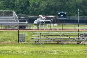Pilot Uninjured After Helicopter Makes Emergency Landing At High School In Westchester (UPDATE)