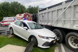 Friday The 13th Chaos: Dump Truck Crash, Car Into Gym Rock Paramus Morning (PHOTOS)