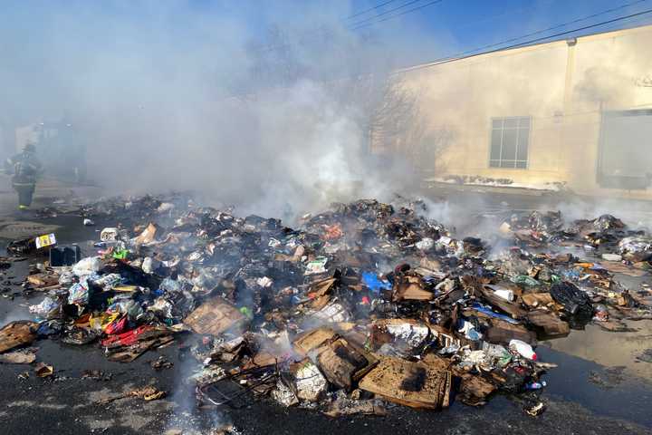 Literal Garbage Fire Sends Norwalk Firefighters Rushing To Put It Out