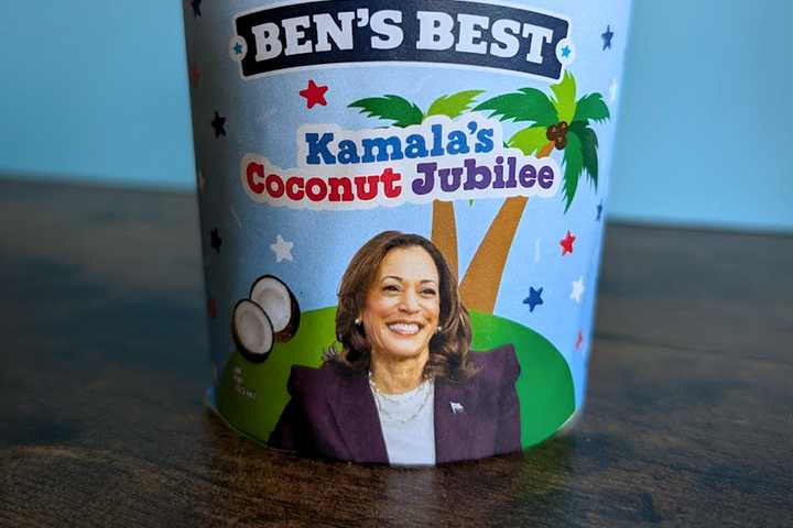 Ben & Jerry's Co-Founders Make New 'Kamala' Ice Cream