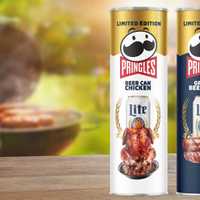 <p>Pringles and Miller Lite are teaming up for a pair of bold new flavors of the potato crisps.</p>