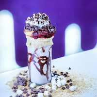 <p>Milkshake from Gameroom Eats.</p>