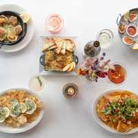 <p>A sampling of small plates.&nbsp;</p>