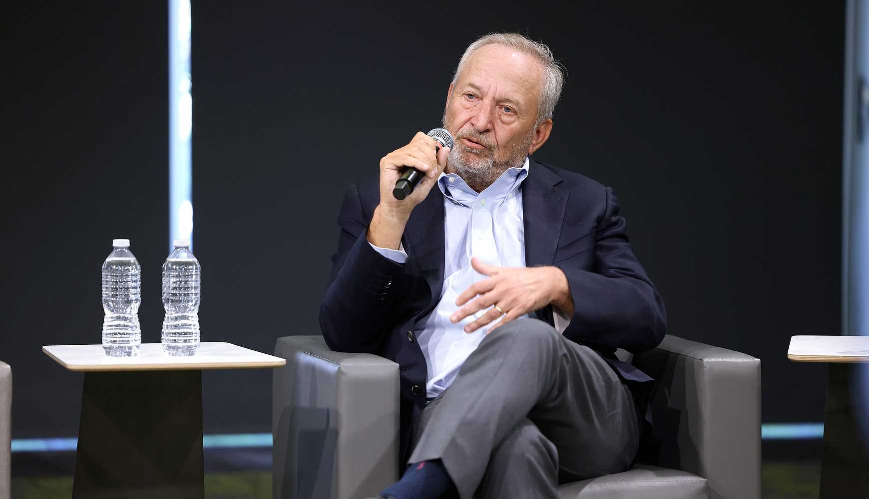 
Former Treasury Secretary Larry Summers speaking at an event in Tempe, AZ, in March 2025.
