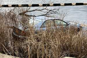 Driver Rescued After Plunging Into Reservoir In Putnam