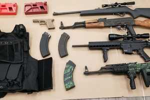 Ghost Gun Molds, Assault Rifles, And Body Armor Found During Raid: Suffolk Police